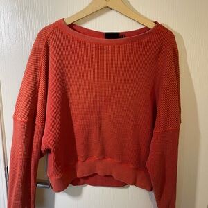 Urban Outfitters Bold Red Crew Neck Sweater